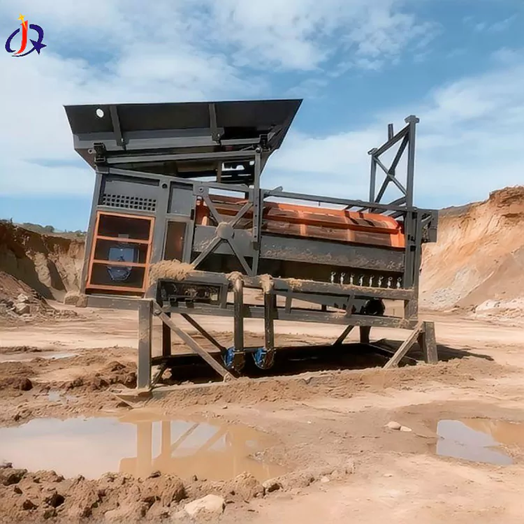 Sou entènèt jwèt Gold Trommel Scrubber